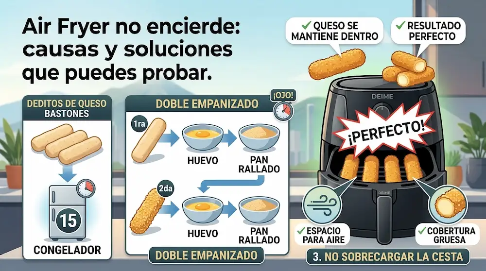 El secreto para que el queso no se salga