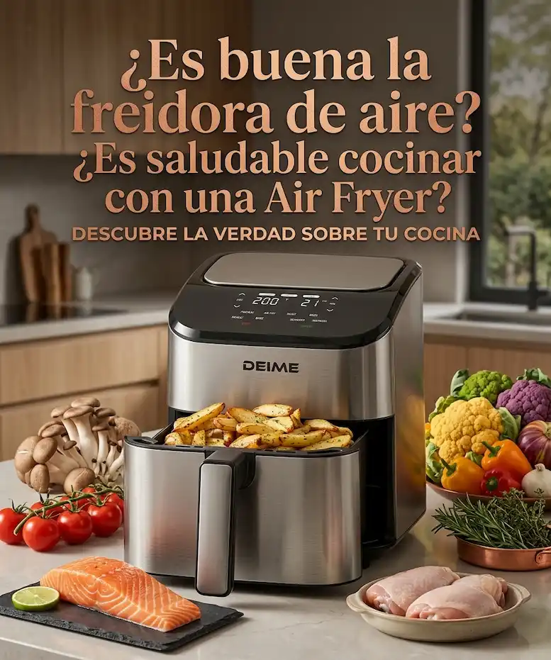 Es buena la freidora de aire y Es saludable cocinar con una Air Fryer