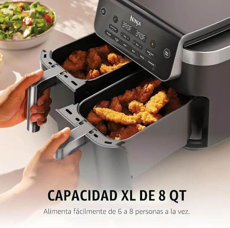 Es mejor una freidora de aire grande o pequeña