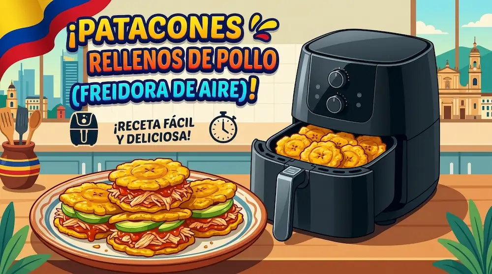 Patacones Rellenos de Pollo