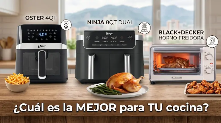 Tipos de Freidoras de Aire